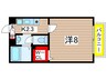 Ｓｔａｒ　Ｖａｌｌｅｙ 1Kの間取り