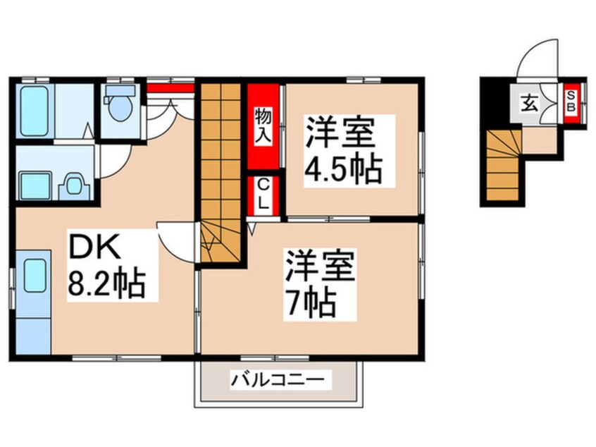 間取図 ブランシェ