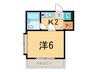Ｖｉｌｌａ５１０ 1Kの間取り