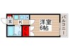 エ－デルハイム 1Kの間取り