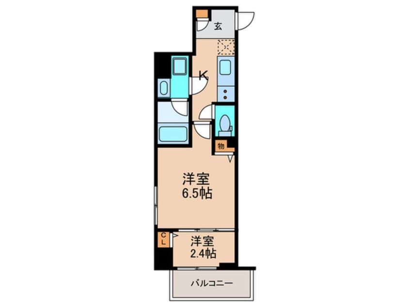 間取図 ロイジェント大山西町