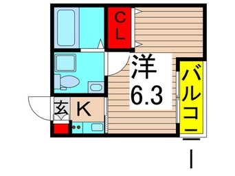 間取図 ＦＩＣＡＴＡ綾瀬