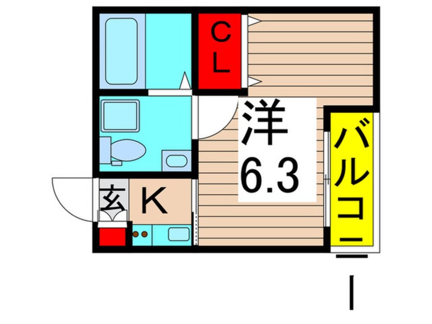 間取図 ＦＩＣＡＴＡ綾瀬