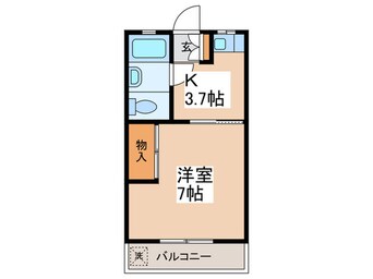 間取図 ＴＫコ－ポラス