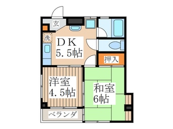 間取図 グランドコ－ポ