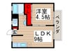 さくらめんとハウス 1LDKの間取り