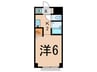 中野第３ビル 1Kの間取り