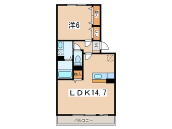 間取図 エレガント湘南