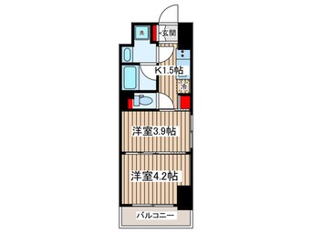 間取図 フェリーチェ錦糸町