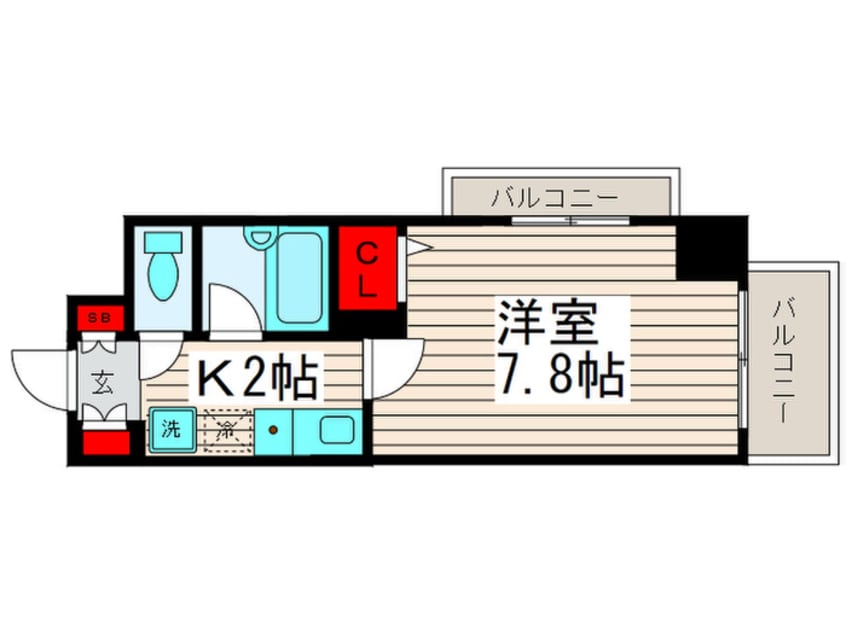 間取図 ユリカロゼ西新井駅前