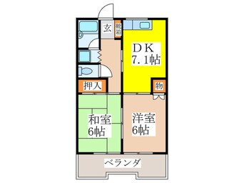 間取図 ヴェル・ドミール
