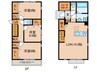 港北区樽町3丁目戸建D棟 3LDKの間取り