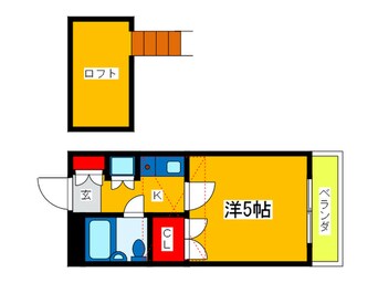 間取図 ジュネッタ８