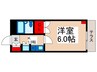 ジュネッタ８ 1Kの間取り