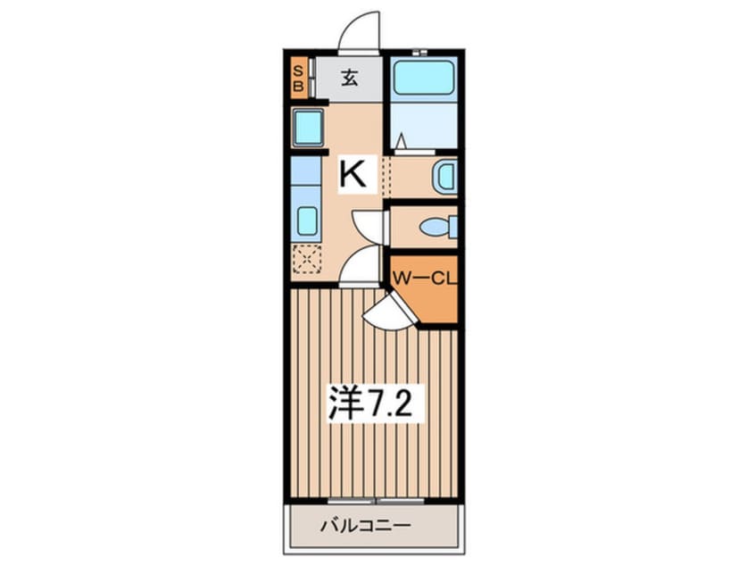 間取図 パルメゾン