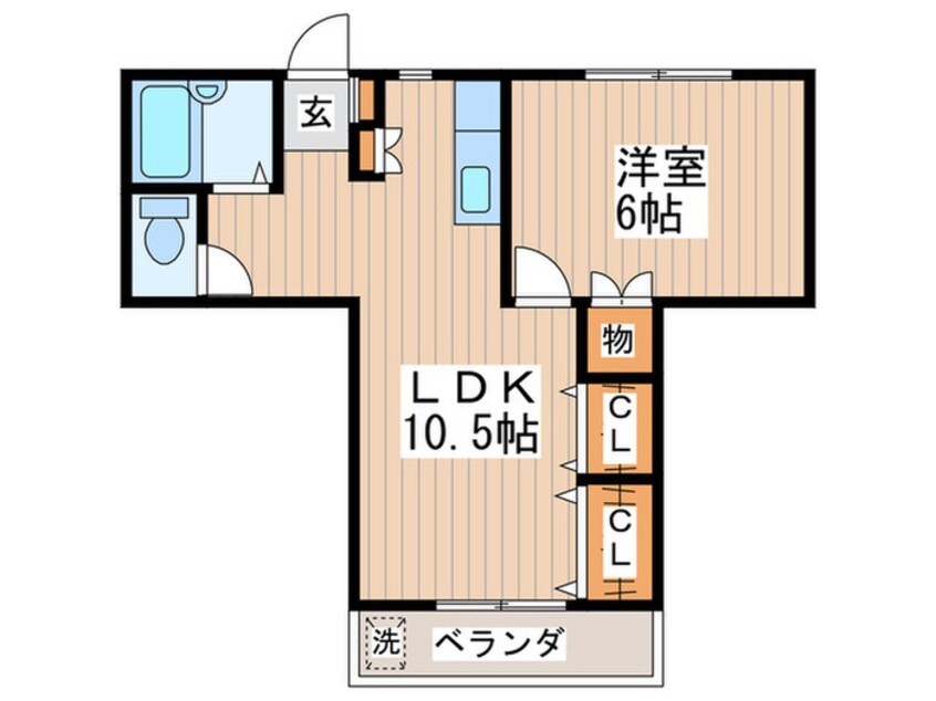 間取図 クレストＮ