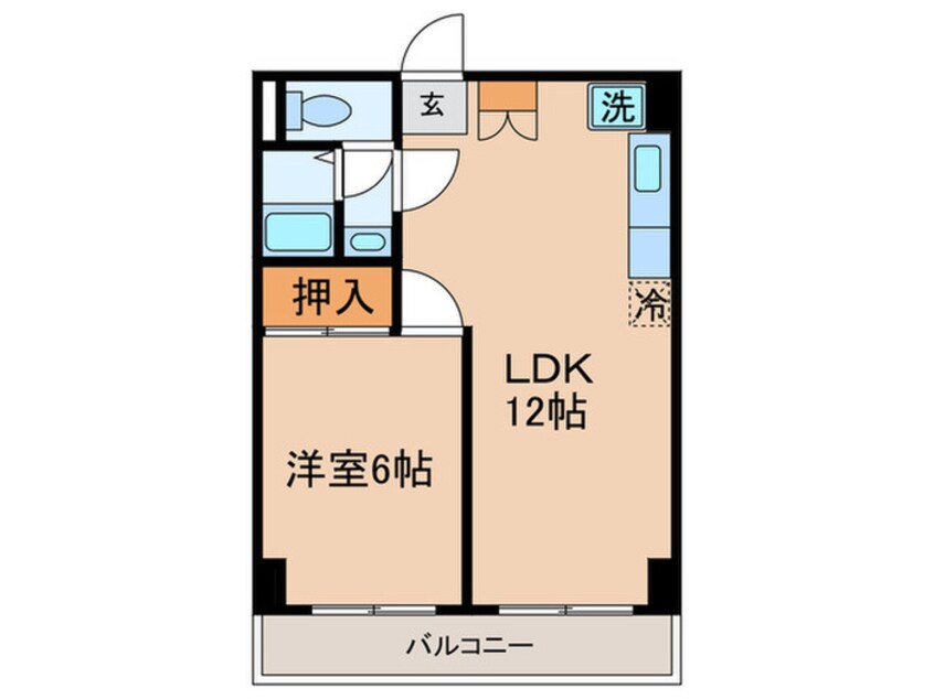 間取図 花こう第一ビル