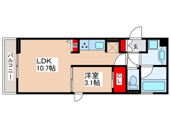 間取図 Ｅハウス立川