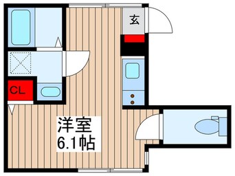 間取図 仮）中台新築アパート