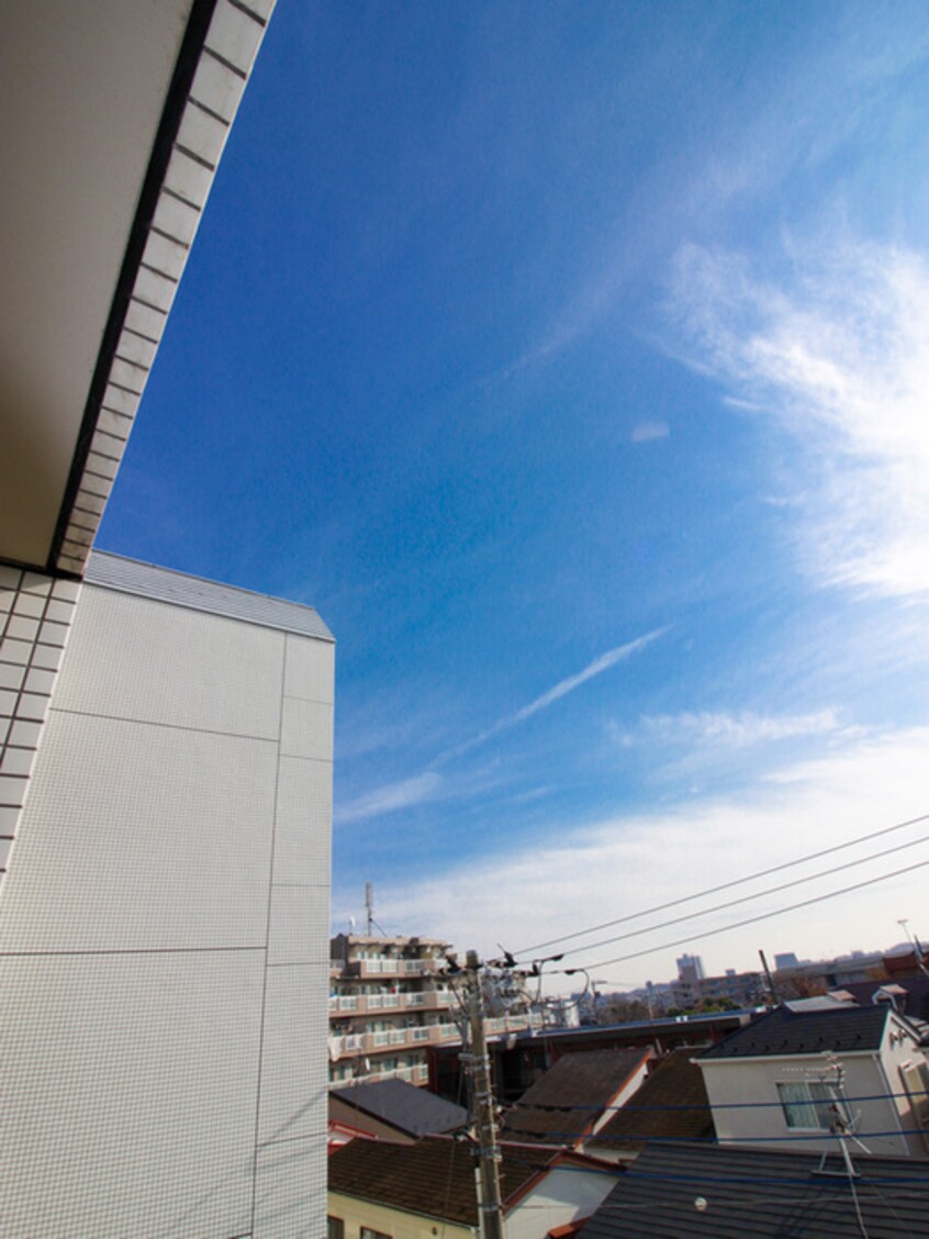 室内からの展望 コンフォ－ト中野島