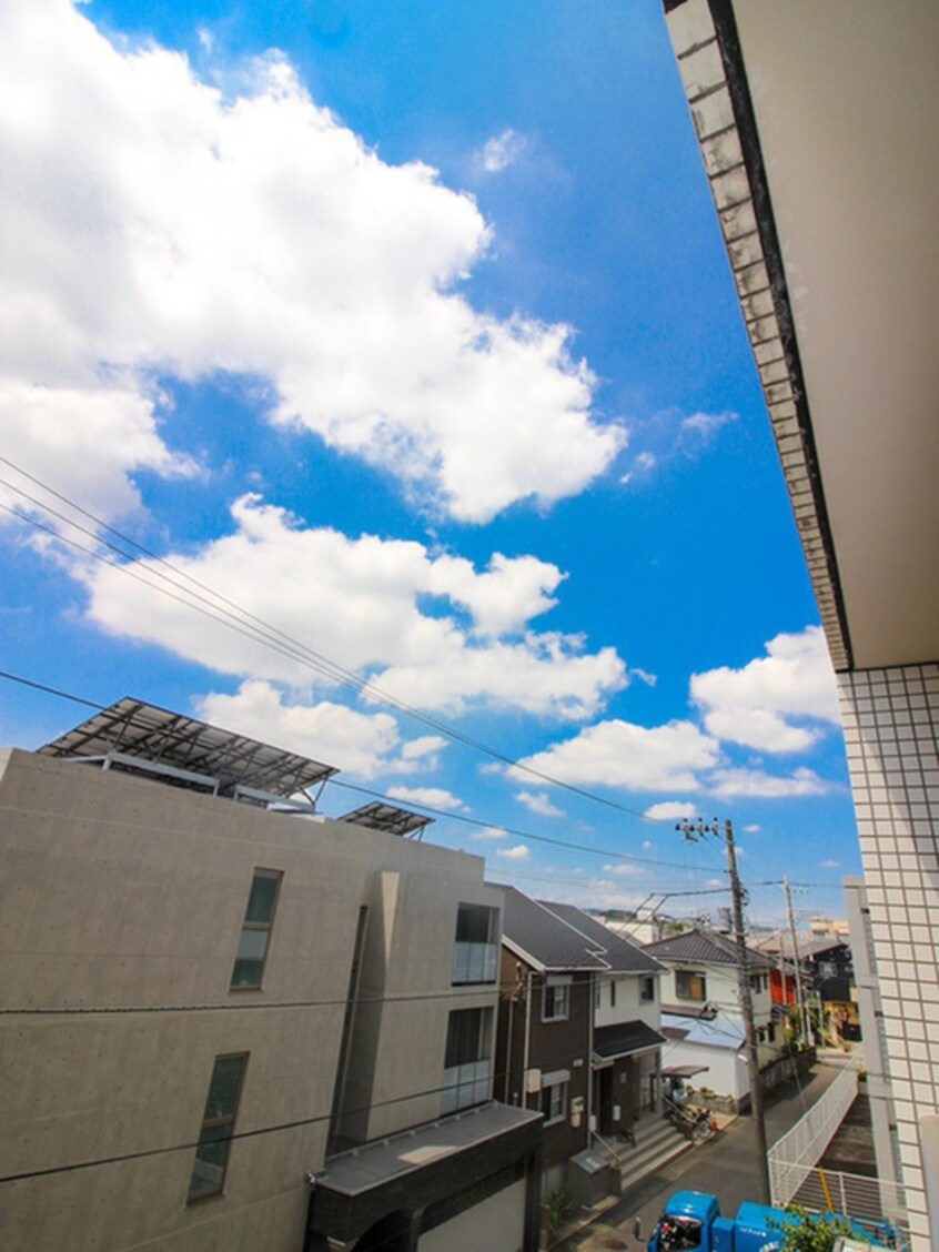 室内からの展望 コンフォ－ト中野島