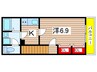 リブリ・小岩 1Kの間取り