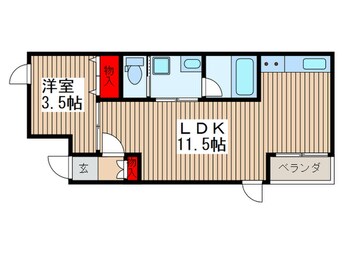 間取図 ジャルディーノ