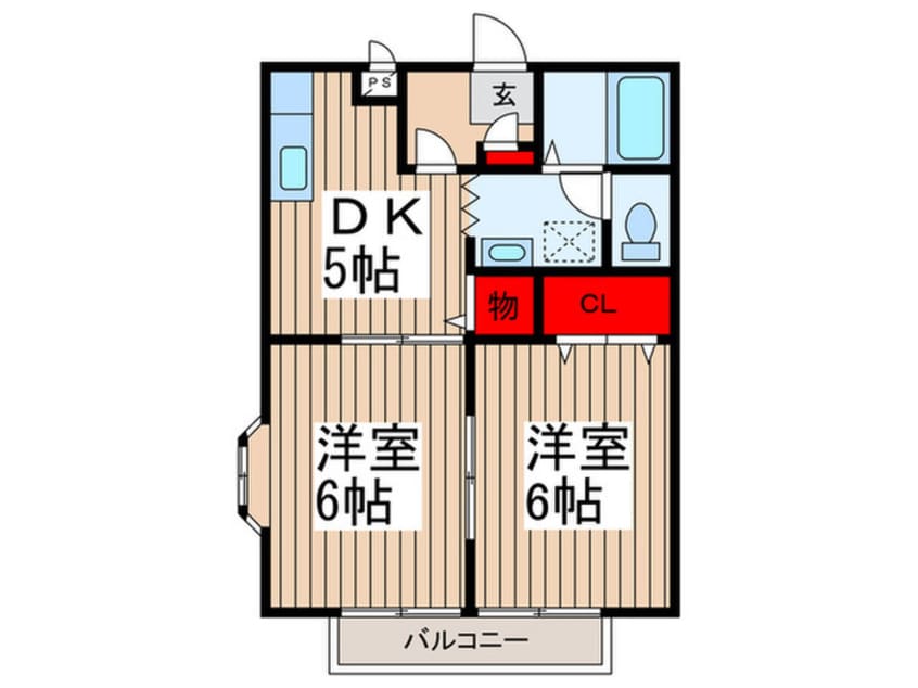 間取図 プロムナードＡ