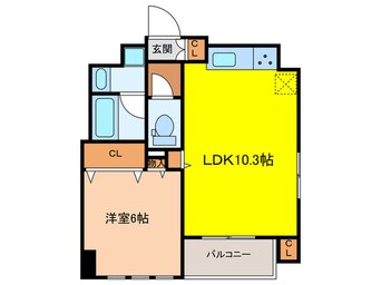 間取図 カーサレシュール