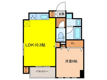 間取図 カーサレシュール