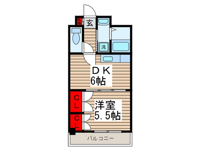 間取り図 パークタウンⅠ