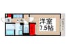サンモ－ル柴又 1Kの間取り