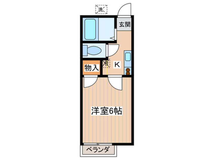 間取図 月見ハイツ