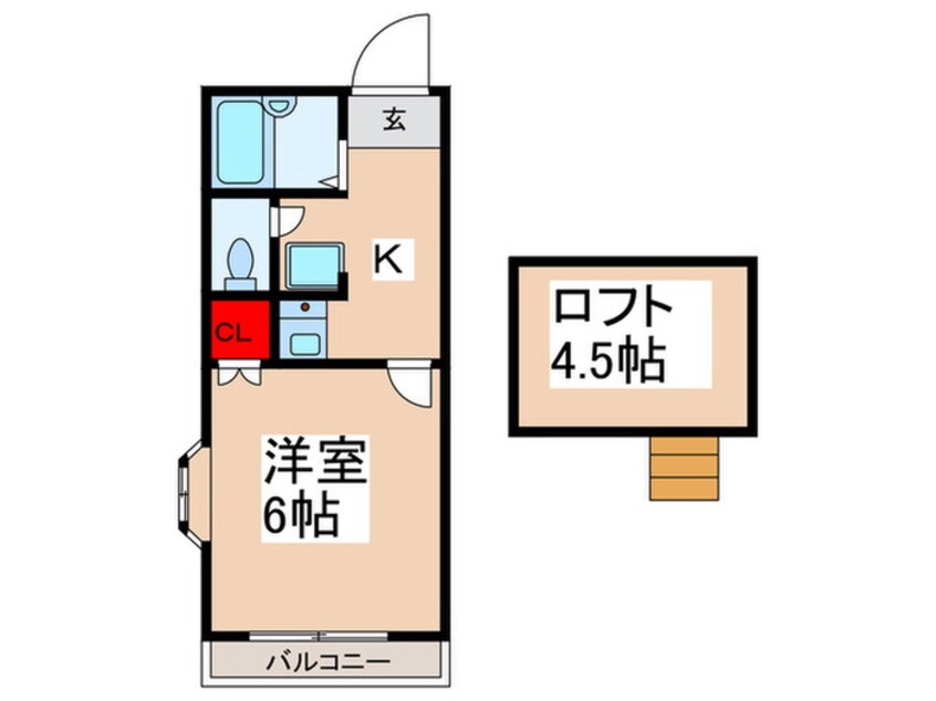 間取図 ジェイテラス春日部