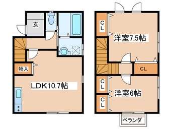 間取図 ＮＩＣＯ深大寺