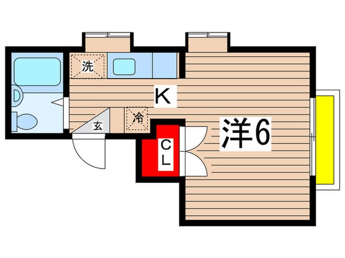 間取り図 国立サンフラワ－Ａ