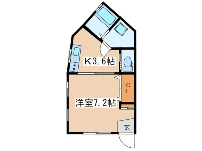 間取図 ヒルトップ