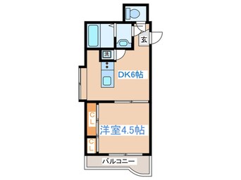 間取図 Ｉｓフラット