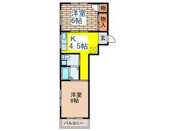 間取図 千鳥ハイツ