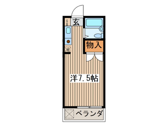 間取り図 サンストリ－トつつじヶ丘