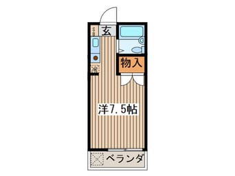 間取図 サンストリ－トつつじヶ丘
