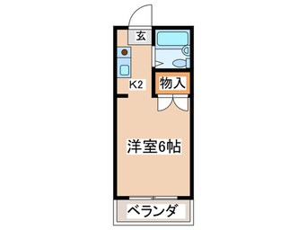 間取図 サンストリ－トつつじヶ丘