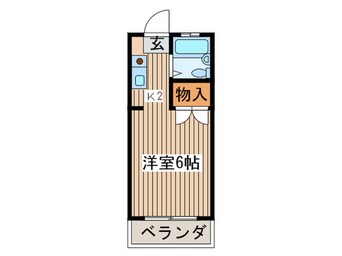 間取図 サンストリ－トつつじヶ丘