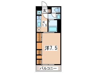 間取図 リブリ・フローラ東林間