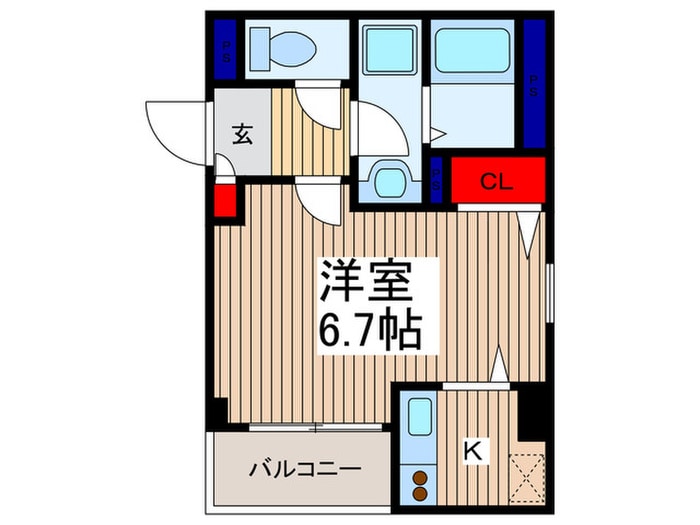 間取り図 アンプルールフェールＳ、Ｓ