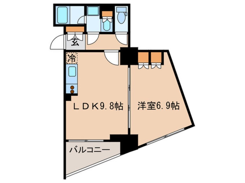 間取図 ＰａｒｋＡｘｉｓ本郷の杜