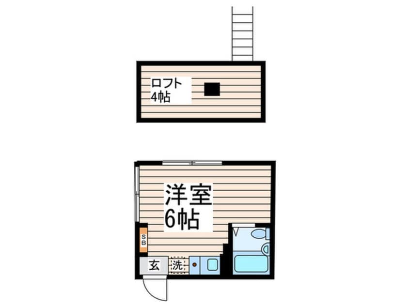 間取図 コ－ポ寿