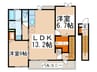 オリーブハウス 2LDKの間取り