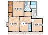 アネックスＫ 3DKの間取り