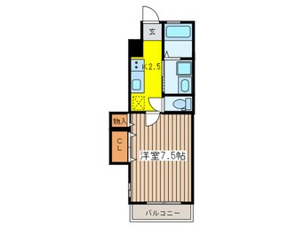 間取図 グレイス上北沢